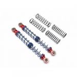 Aluminum Double Spring Shocks 110mm (2) for Crawlers Red Brq90333-110r