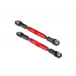 Traxxas Camber Links, Rear (red-anod,alu,(73mm)(2)/rod Ends(4)) - 97327