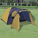 Tenda para 4 Pessoas Amarela