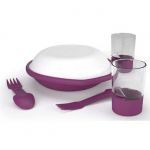 Silva Cozinha Acampamento Dine Duo Kit Purple - 39030-3