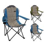 EDM Cadeira Dobrável Metálica para Campismo 108x60x60cm - 73723