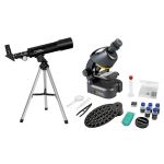 Bresser Telescópio National Geographic Set: 50/360 Az And 40x-640x Microscope