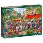 Diset Puzzle Falcon de Luxe a Esplanada do Bar No Jardim 1000 Peças - 11368