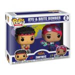 Funko POP! Games: Fortnite - Ryu & Brite Bomber (Pack de 2)