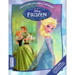 Frozen -Livro A Cores Com Jogos E A