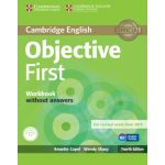 Objective First Workbook without Answers with Audio CD 4th Edition