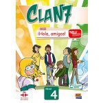 Clan 7 con ¡Hola. amigos! Nivel 4 - Libro del alumno + CD-ROM