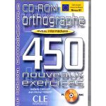 450 Exercices Orthographe-Intermediaire CD