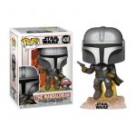 Funko POP! Star Wars: The Mandalorian - Mando Flying with Blaster (Special Edition) #408
