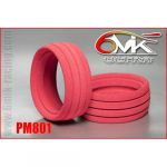 6MIK 6MIK 1/8 Closed Cells Buggy Inserts - Red PM801