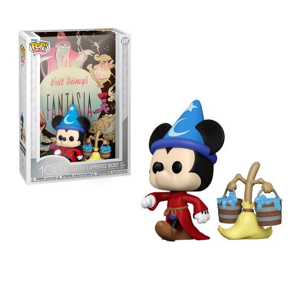 Funko POP! Movies: Posters: Disney 100th Anniversary - Sorcerer's