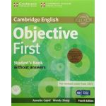 Objective First Student's Pack (Student's Book without Answers with CD-ROM. Workbook without Answers with Audio CD) 4th Edition