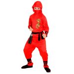 Widmann Disfarce Ninja Vermelho 2-3 Anos