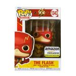Funko POP! Movies: The Flash - The Flash Running (Amazon GITD Sticker Exclusive) #1343