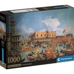 Clementoni Puzzle 1000 Peças the Return of the Bucentaur At the Molo On Ascension Day - Canaletto - Museum Collection