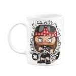Caneca 325ml Axl Rose (Guns N&apos; Roses)