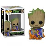 Funko POP! Marvel: I Am Groot - Groot with Cheese Puffs #1196