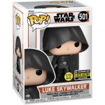 Funko POP! Star Wars: The Mandalorian - Luke Skywalker (GITD) (Entertainment Earth Sticker Exclusive) #501