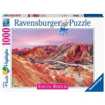 Ravensburger Puzzle Highlights Beautiful Mountains Arco-Íris China 1000 Peças