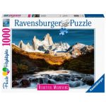 Ravensburger Puzzle Highlights Beautiful Mountains: Fitz Roy Patagonia - 1000 Peças
