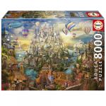Clementoni Puzzle 8000 Peças Cidade Dos Sonhos