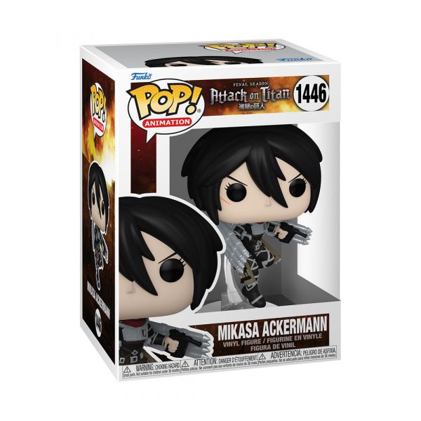 Funko POP! Animation: Attack On Titan - Mikasa Ackermann #1446