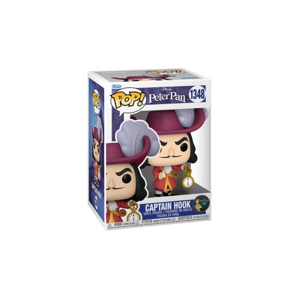 Funko Pop! Peter Pan 70th Anniversary-pcapitan gafio, 70695, 1348