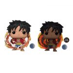 Funko POP! Animation: One Piece - Red Hawk Luffy (Exclusive and Chase Bundle) #1273