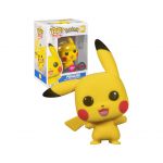 Funko POP! Games: Pokémon - Pikachu (Flocked) #553
