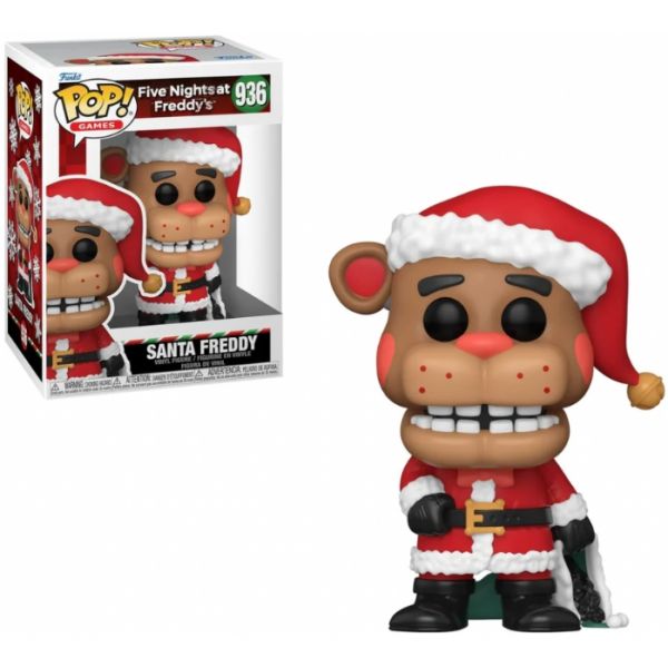 Funko Pop Five Nights at Freddy's 936 Santa Freddy - Game Games