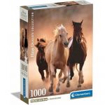 Clementoni Puzzle HQC Running Horses 1000 Peças