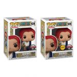 Funko POP! Animation: One Piece - Shanks (Exclusive and Chase Bundle) #939