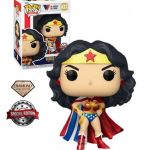 Funko POP! Heroes: Wonder Woman 80th Anniversary - Wonder Woman Classic with Cape (Diamond) #433