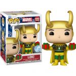 Funko POP! Marvel: Holiday - Loki with Sweater (Metallic) (Funko Exclusive) #1322