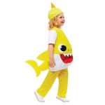 Amscan Fato de Carnaval Baby Shark Amarelo 3-4 Anos