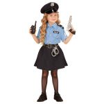 Widmann Fato Menina Polícia 2-3 Anos