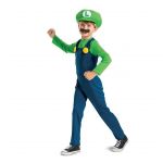 Disguise Fato Super Mario Luigi 4-6 Anos
