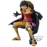 Banpresto Figura Monkey D Luffy Wanokuni II Rei do Artista One Piece 20cm