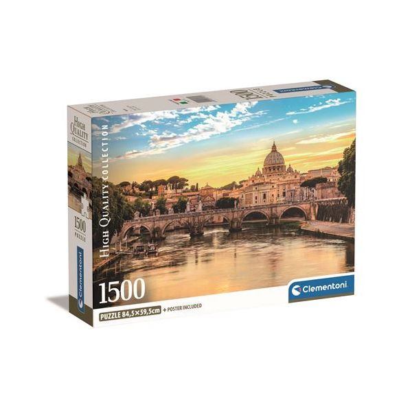 Clementoni Puzzle Rome 1500 Peças | KuantoKusta