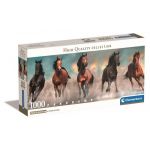 Clementoni Puzzle Panorama: Horses 1000 Peças