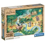 Clementoni Puzzle Story Maps Disney: The Jungle Book 1000 Peças