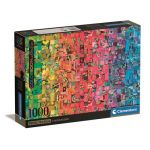 Clementoni Puzzle Compact Colorboom Collection: Collage 1000 Peças