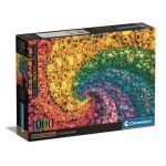 Clementoni Puzzle Compact Colorboom Collection: Whirl 1000 Peças