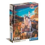 Clementoni Puzzle Compact: Neuschwanstein 1000 Peças