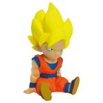 Plastoy Son Goku Super Saiyan Dragon Ball Super Cofrinho Figura 15cm
