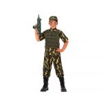 Atosa Military Children´s Camouflage Custom Verde 10-12 Anos
