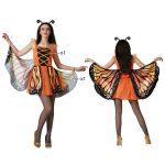 Atosa Butterfly Custom Laranja XL