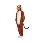 Viving Costumes Tigre Small Kigurumi With Hood And Tail Disfarce Castanho S