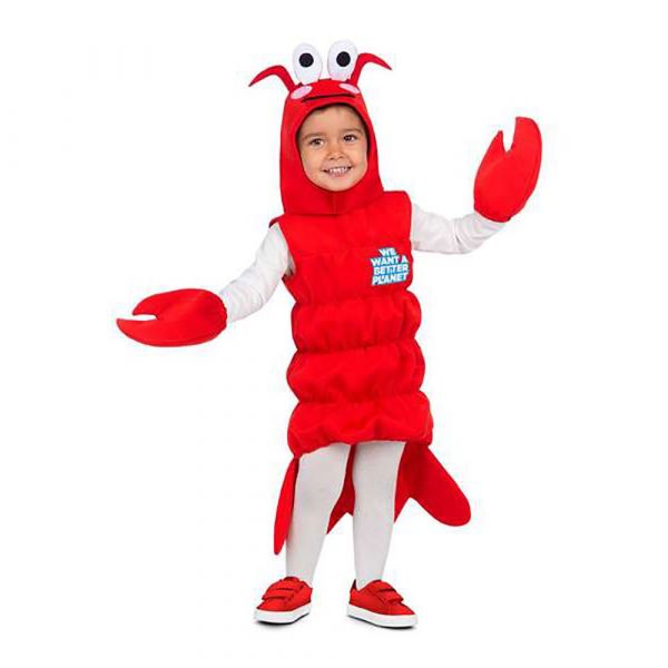 Viving Costumes Prawn Disfarce Criança Vermelho 7-9 Anos | KuantoKusta