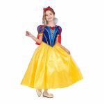 Viving Costumes Princess Enchanted Forest With Capa Enaguas And Headband Dress Costume Amarelo 10-12 Anos